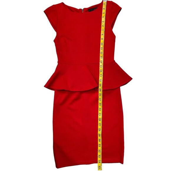 Alice and Olivia employed peplum dress stretch Adeline - Picture 11 of 13